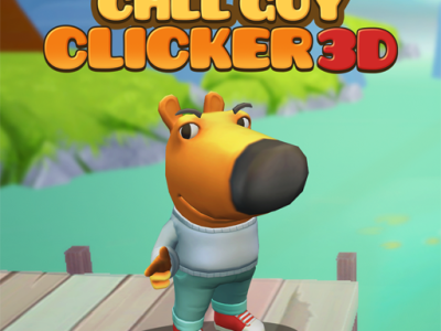 Chill Guy Clicker 3D background