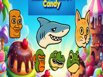 Italian Brainrot Candy background