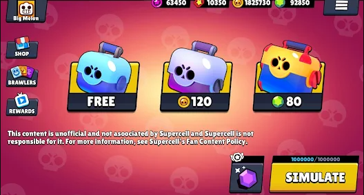 Box Simulator: Brawl Stars screenshot