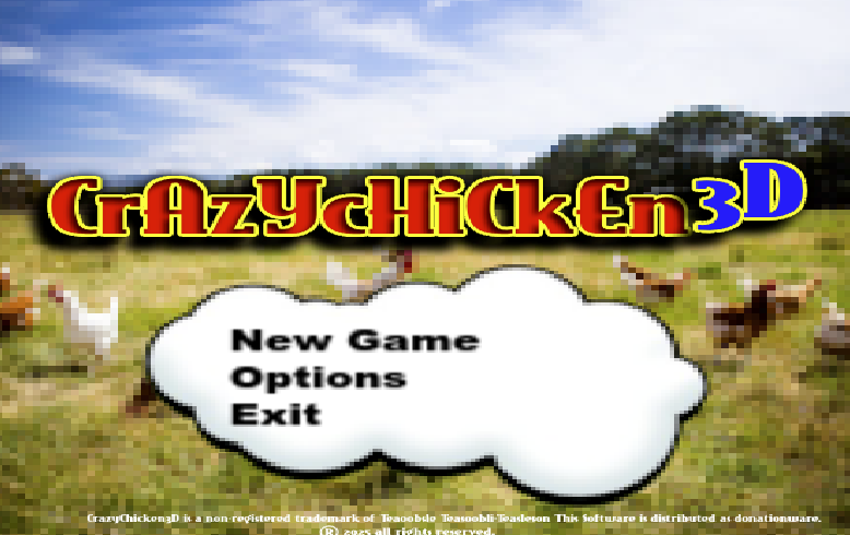 Crazy Chicken 3d screenshot